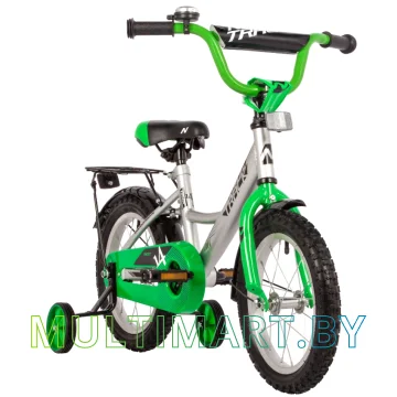 Детский велосипед Novatrack Vector 143VECTOR.SL22 (серебристый, 2022) картинка 2